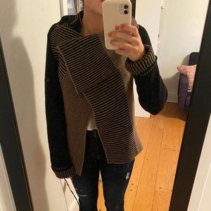 Beautiful wool unique designer cardigan